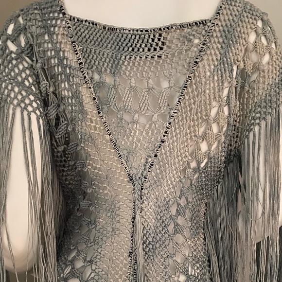 hand crocheted cardigan custom made - Picture 5 of 10